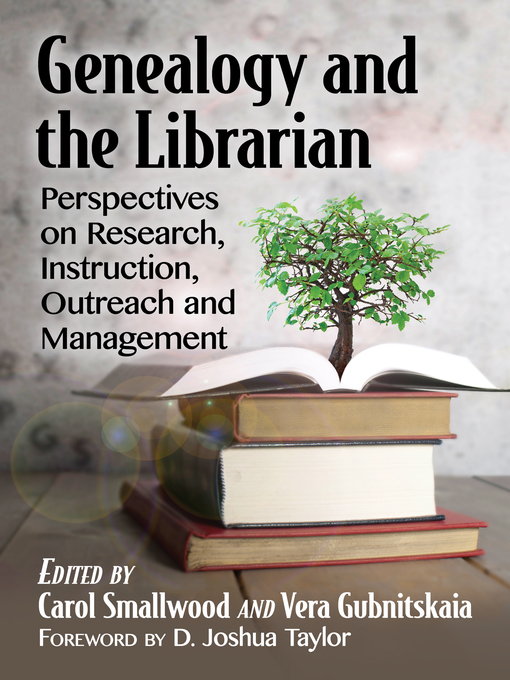 Cover image for Genealogy and the Librarian